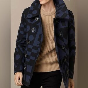 Burberry Brit Wool Pea Coat